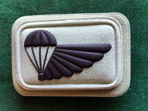 SANDF AIR SUPPLY BADGE- EMBOSSED WITH 2 PINS