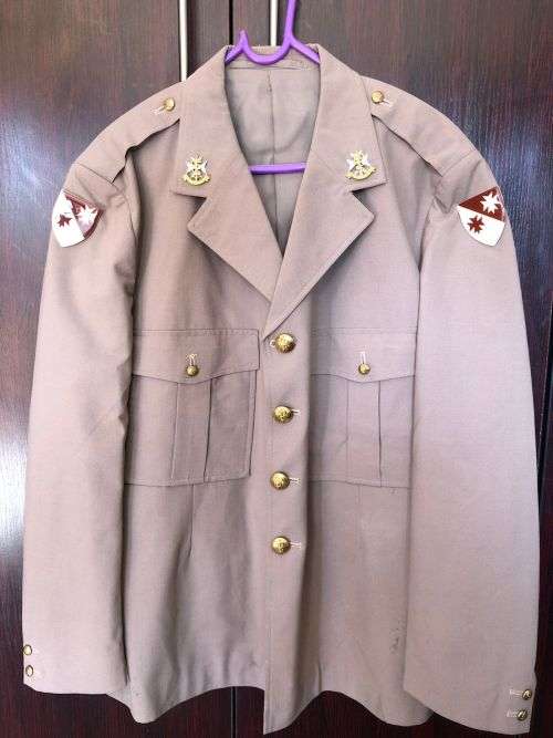 2 MEDICAL GROUP BATTALION STEP OUT JACKET-SIZE MEDIUM-MEASURES 55CM ARMPIT TO ARMPIT-COMPLETE-VERY G