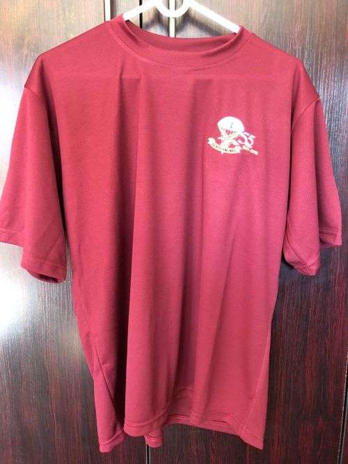 1 PARA BATTALION T-SHIRT-55TH ANNIVERSARY 1961-1916-SIZE LARGE-MEASURES 60CM ARMPIT TO ARMPIT-CONDIT