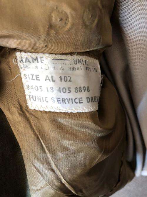 SADF PERIOD STEP OUT JACKET -SOLD WITH TROUSERS-SIZE 28,INSEAM 81CM 2X SHIRTS,BOTH MEDIUM-MEASURES 5