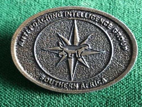 ANTI POUCHING INTELLIGENCE GROUP-SOUTHERN AFRICA- BADGE