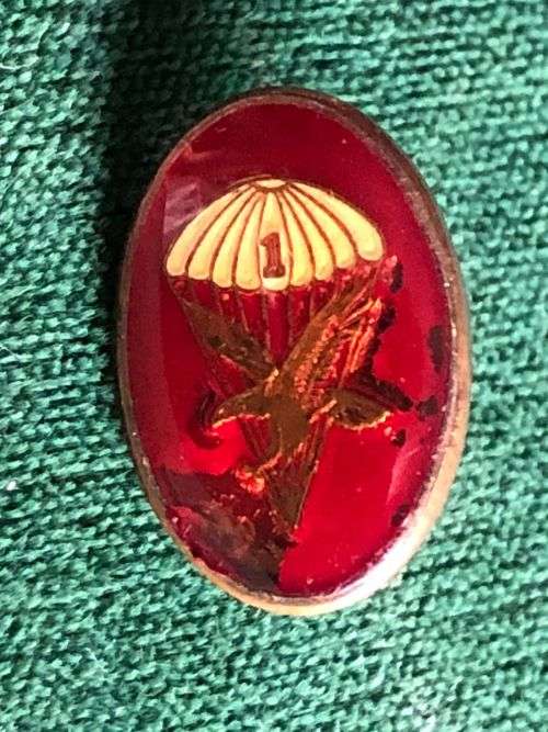 1 PARACHUTE BATTALION BLAZER LAPEL BADGE- ONE PIN