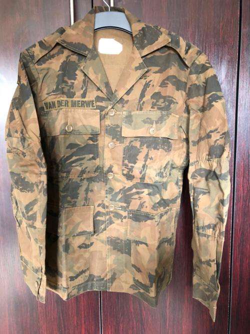 SA RAILWAY POLICE CAMO,LONG SLEEVE SHIRT SIZE MEDIUM-MEASURES 55 CM ARMPIT TO ARMPIT-CONDITION USED