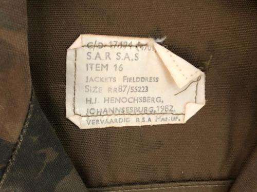 SA RAILWAY POLICE CAMO,LONG SLEEVE SHIRT SIZE MEDIUM-MEASURES 55 CM ARMPIT TO ARMPIT-CONDITION USED