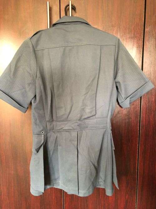 VINTAGE POLICE JACKET SIZE MEDIUM-MEASURES 50 CM ARMPIT TO ARMPIT (SAFARI SHIRT)LABELLED AND DATED 1