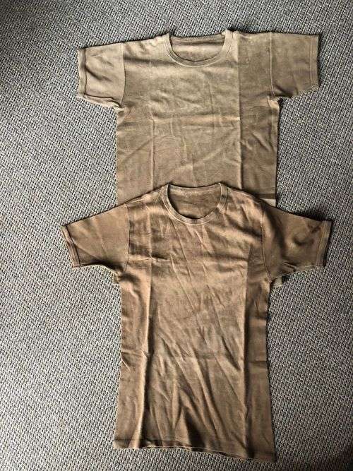 2X SADF PERIOD T-SHIRTS-SOLD TOGETHER-SIZE SMALL-MEASURES 46CM ARMPIT TO ARMPIT-USED BUT GOOD CONDIT