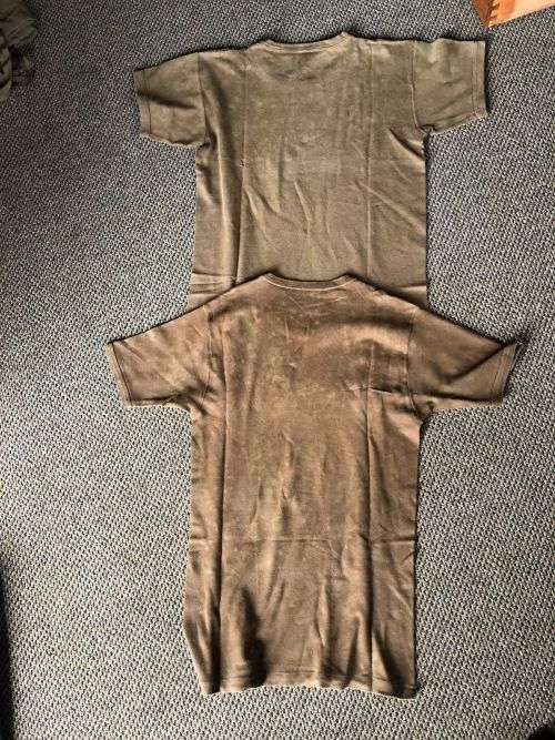 2X SADF PERIOD T-SHIRTS-SOLD TOGETHER-SIZE SMALL-MEASURES 46CM ARMPIT TO ARMPIT-USED BUT GOOD CONDIT