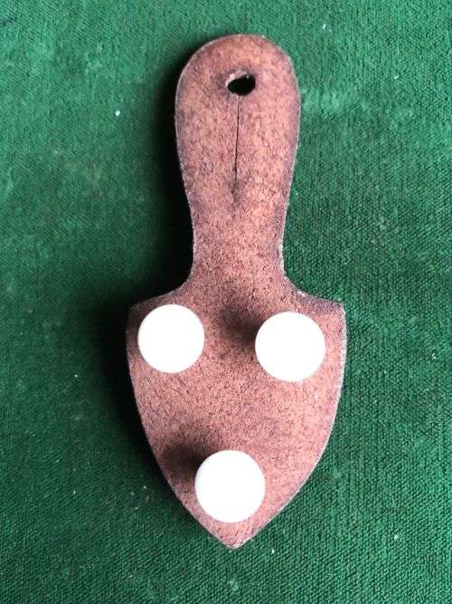 2 RECCE REGIMENT AFFILIATION POCKET BADGE- 3 PINS- 1ST TYPE