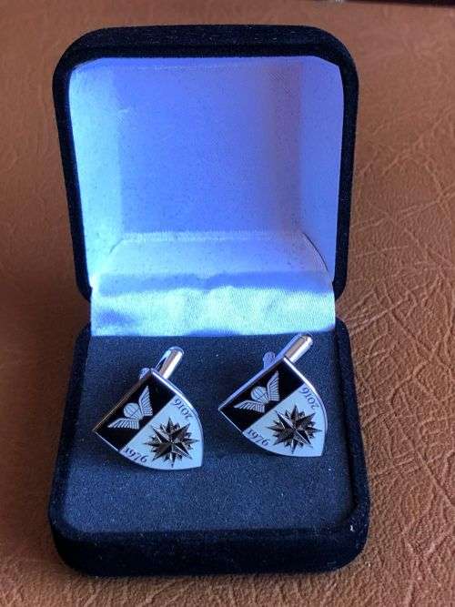 5 RECCE REGIMENT- 1976-2016 ANNIVERSARY-CUFFLINKS IN PRESENTATION CASE