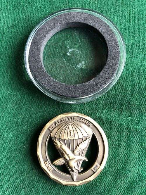 1 PARACHUTE BATTALION-NUMBERED NO 274 CHALLENGE COIN-DIAMETER 38 MM