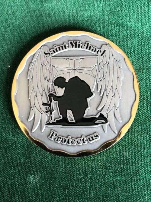 CAPE CANOPY 30 YEARS CHALLENGE COIN-DIAMETER 45 MM-NUBERED 039