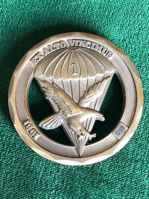 1 PARA BATTALION CHALLENGE COIN-NUMBERED 038- DIAMETER 36 MM