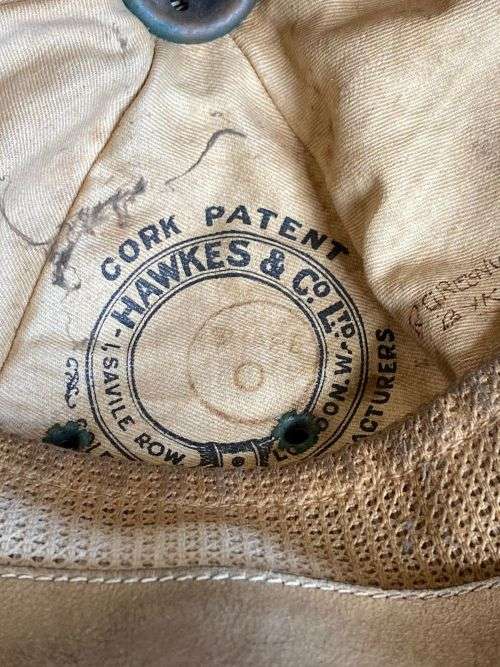 WW2 PITT HELMET WITH A LOT OF SIGNATURES AND MESSAGES (A LOT CAN STILL BE MADE OUT) ON IT-STILL GOOD