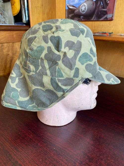 US-VIETNAM EARLY WAR,DUCK HUNTER CAMO CAP-SCARCE