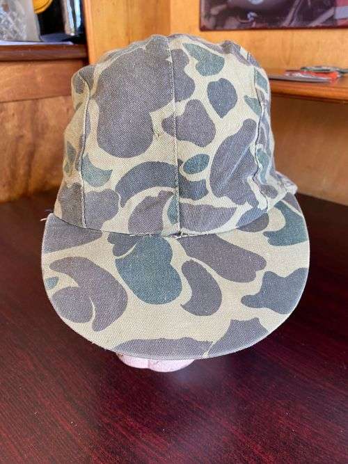 US-VIETNAM EARLY WAR,DUCK HUNTER CAMO CAP-SCARCE