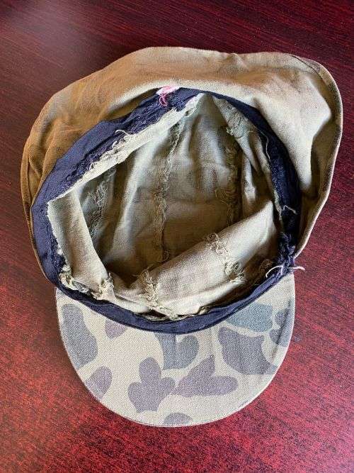 US-VIETNAM EARLY WAR,DUCK HUNTER CAMO CAP-SCARCE