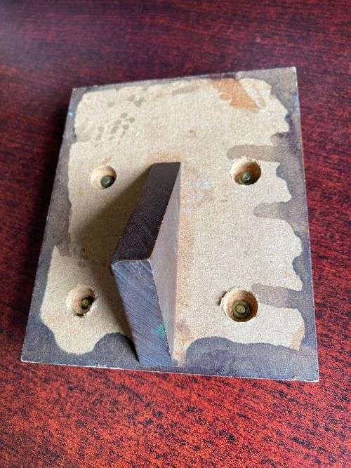 WW2 DEATH PLAQUE FOR 298851 MSKP C.A. CAULDWELL S.A.G.D