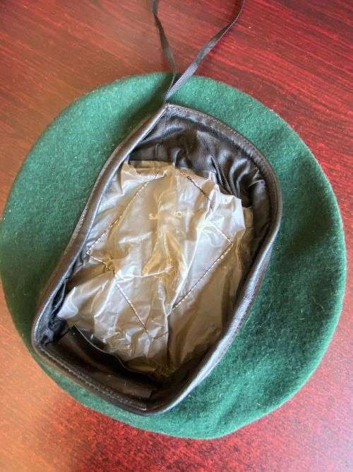 SADF INFANTRY BERET-DATED 1979-80-SIZE 53-GOOD CONDITION