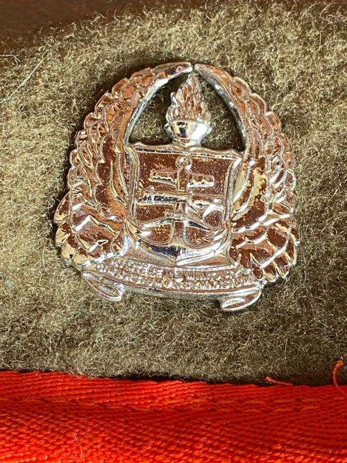 ARMY GYMNASIUM BERET-WORN POST 1976-SIZE 58