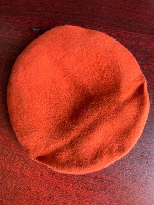 SA ORANGE PROVOST CORPS BERET-DATED 1996- SIZE 57