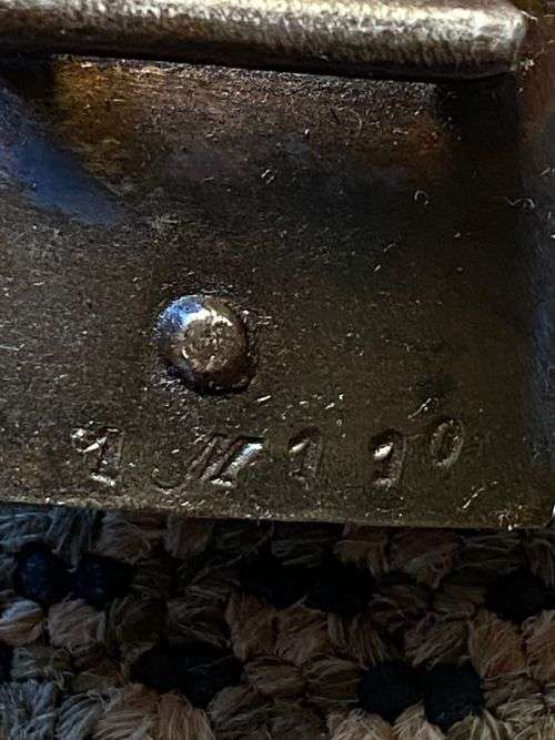 FRENCH YATAGHAN-BLADED 1866 BAYONET WITH METAL SCABBARD-OVERALL LENGTH 69,5 CM