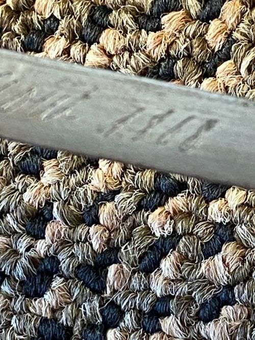 FRENCH YATAGHAN-BLADED 1866 BAYONET WITH METAL SCABBARD-OVERALL LENGTH 69,5 CM