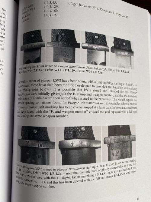 GERMAN 1898 MODEL BAYONET BY IAN JASCKSON-A COMPLETE BOOK TO PROVIDE A DETAILED ACCOUNT OF MANUFACTU