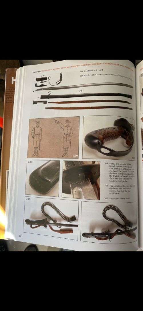 JAPANESE WW1/WW2 TYPE 32 CAVALRY SWORD AUTHENTIC AND ORIGINAL-THE BLADE IS CRAFTED FROM HIGH CARBON