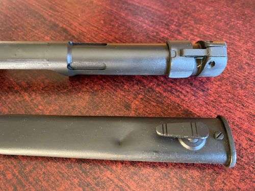 VERY RARE R4 PROTOTYPE BAYONET WITH BLOCKED GAS PARTS-ONLY 920 OF THEM WERE COMPLETED-A FULL 9 PAGE