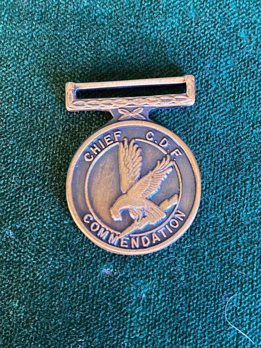 CHIEF OF THE CISKEI DEFENCE FORCE COMMENDATION MEDAL- MINIATURE- NO RIBBON