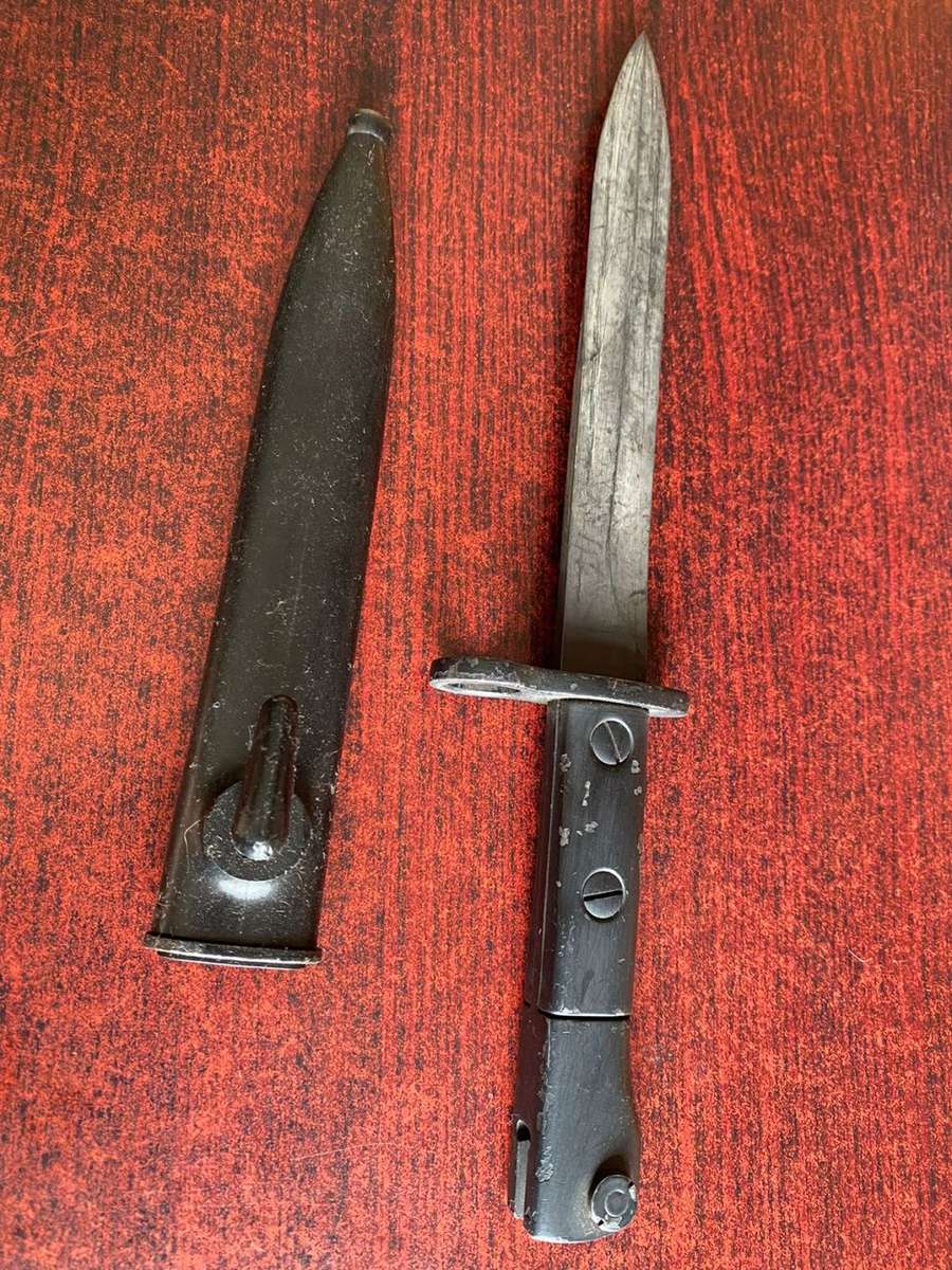 SA S1 or Uzi Bayonet with Plastic Scabbard