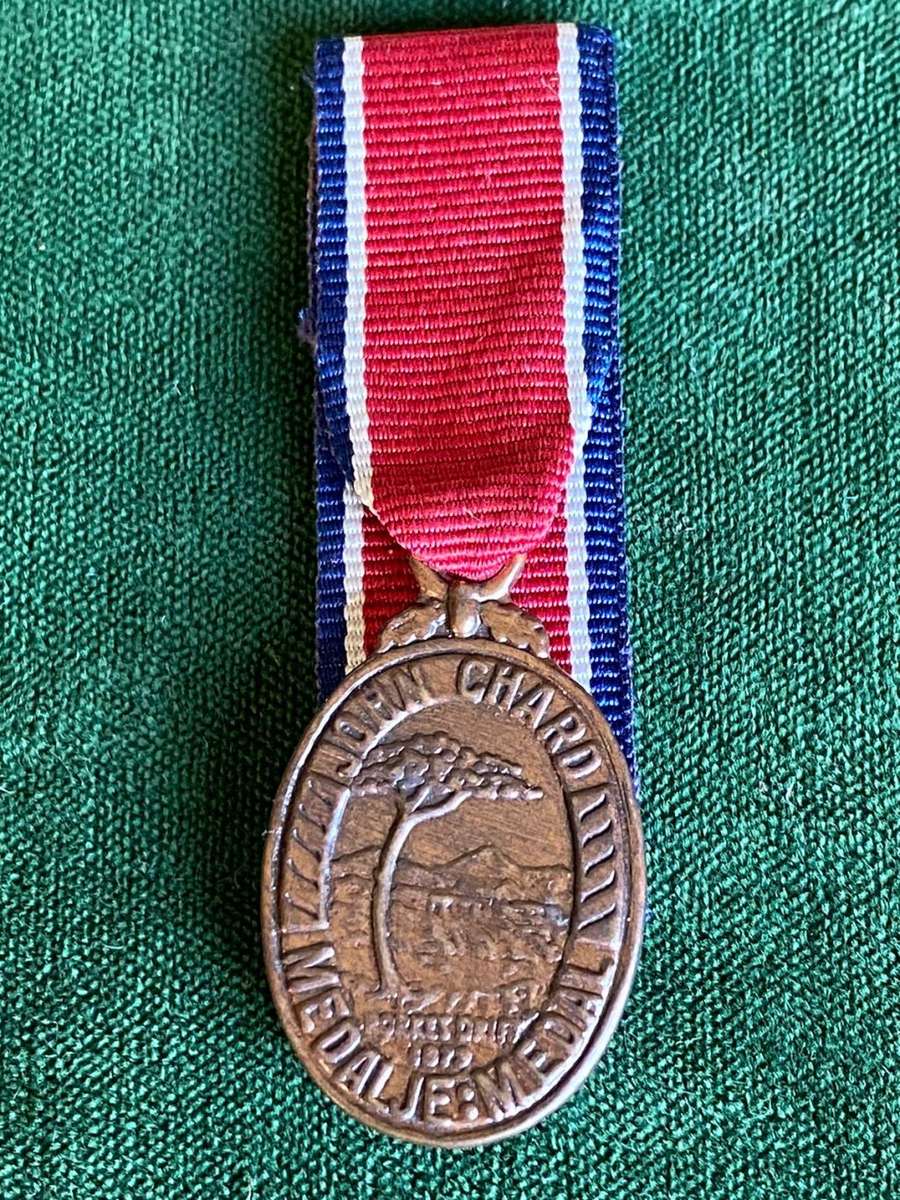 MINIATURE JOHN CHARD MEDAL (JCM) 1952