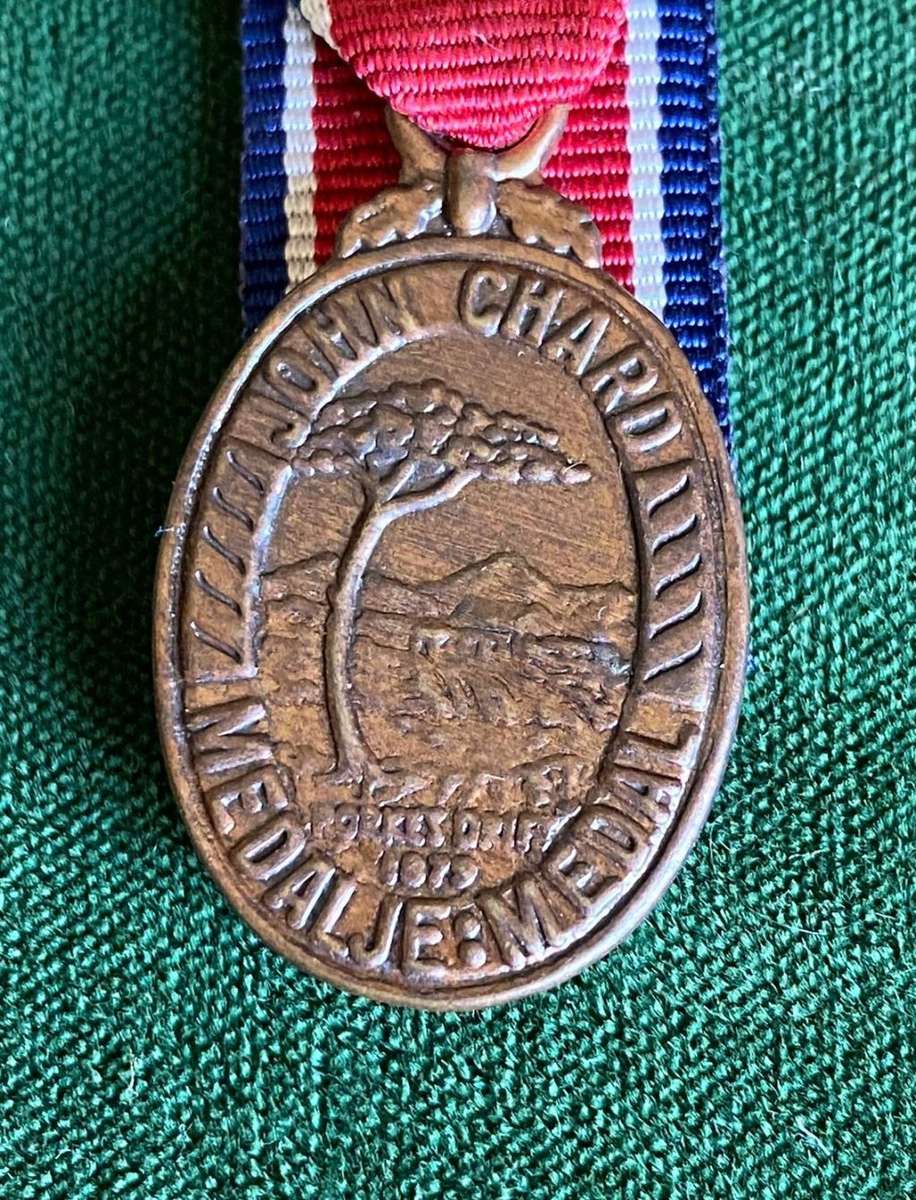 MINIATURE JOHN CHARD MEDAL (JCM) 1952