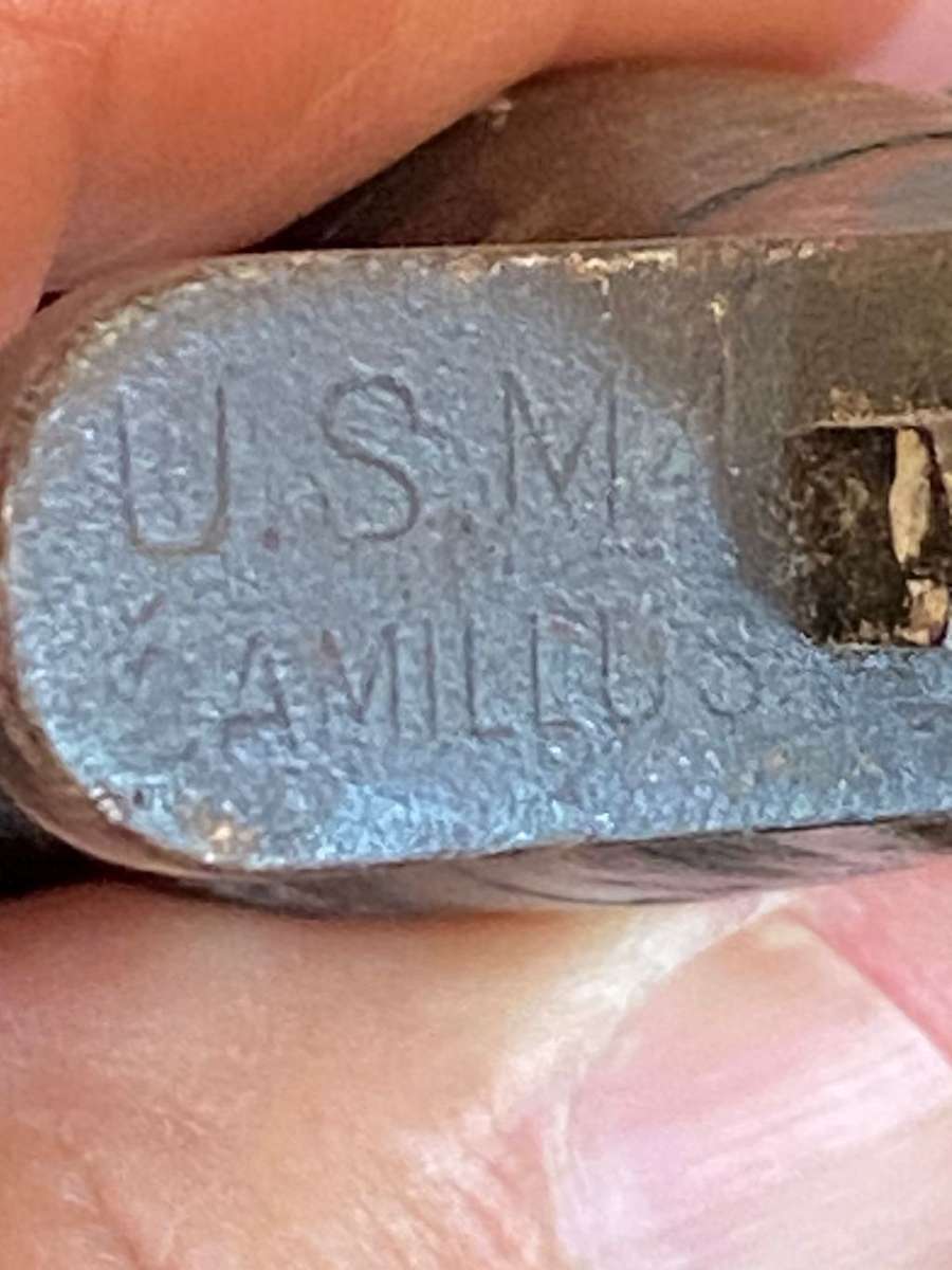 USA WW2 M4 CAMILLUS BAYONET FOR THE M1 CARBINE-GOOD CONDITION,CONSIDERING AGE