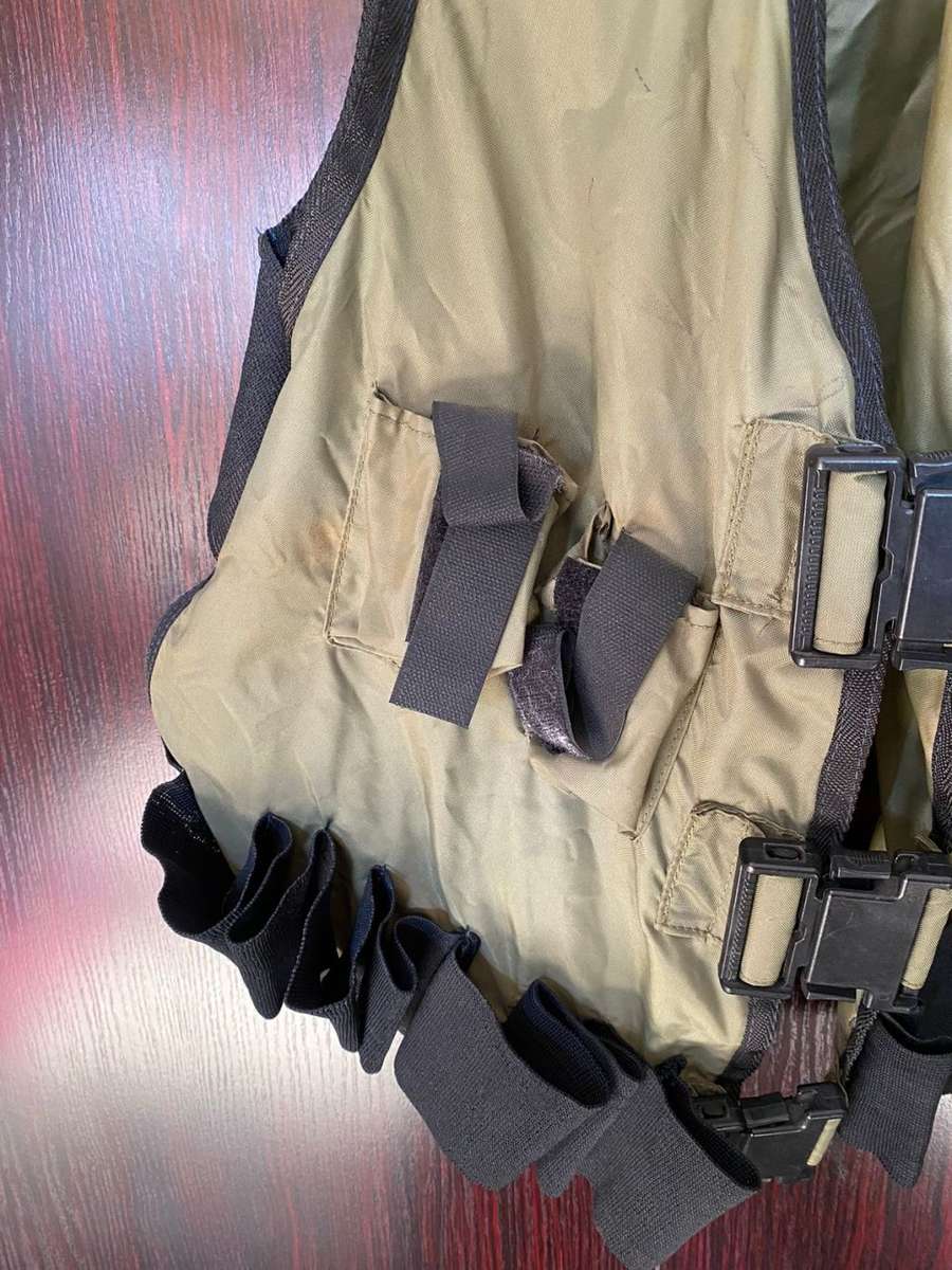 SADF SPECIAL FORCES,NIEMOLLER 40 MM GRENADE VEST