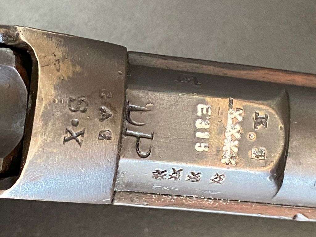 BOER WAR PERIOD(DATED 1883)450/577 CALIBRE,BOLT ACTION MARTINI HENRY CARBINE IN GOOD CONDITION-DEACT