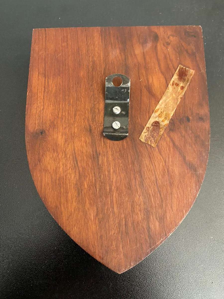 PLAQUE TO GENL. MAJ. W.G. KRITZINGER