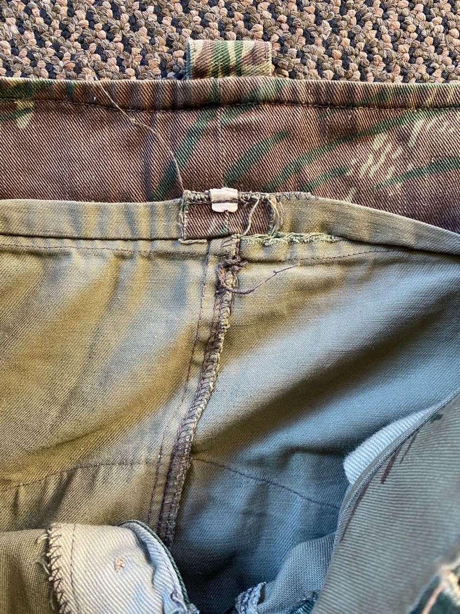 Rhodesian camo trousers, size at least 34, pipe length 78cm