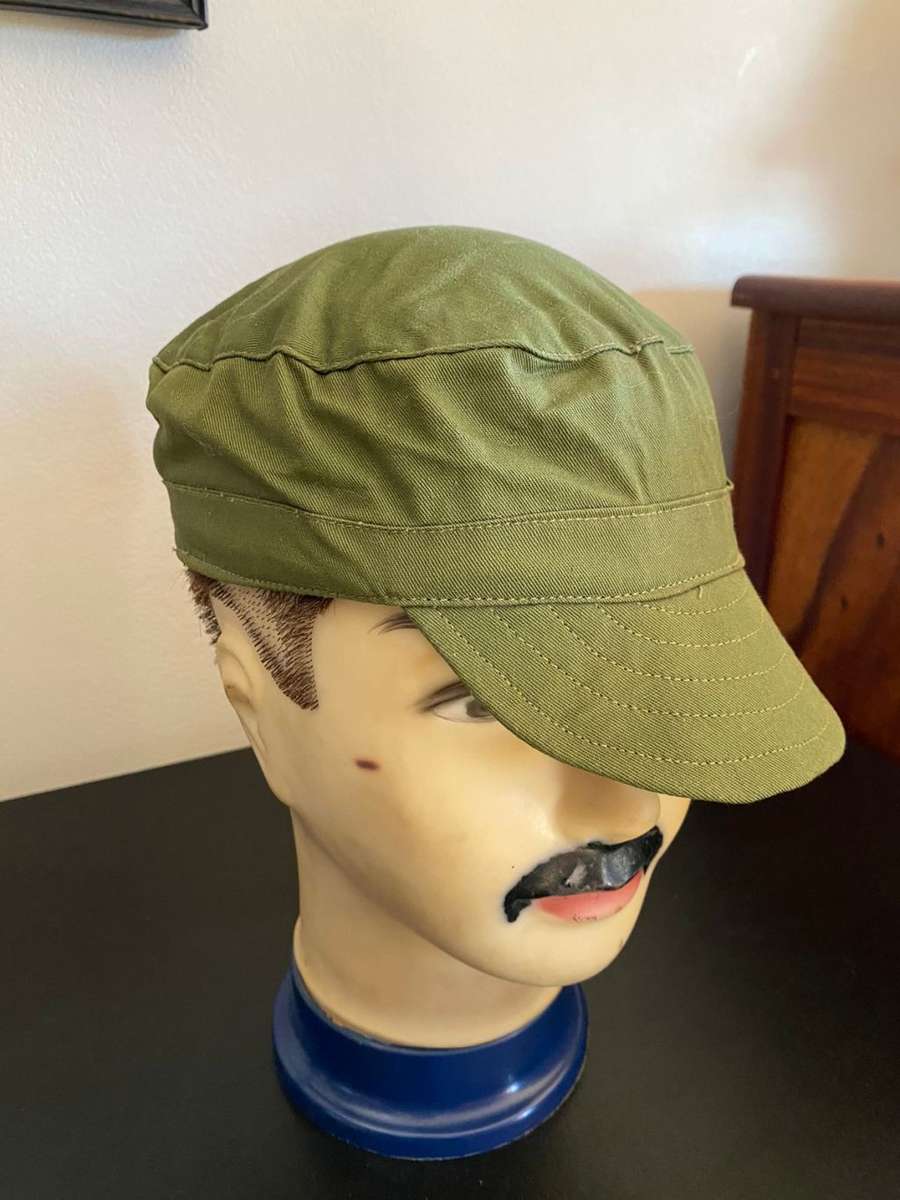 ORIGINAL RECCE,OLIVE GREEN CAP COMES WITH PAPER LABEL ON THE INSIDE WITH CODE FOR CROSS REFERENCE