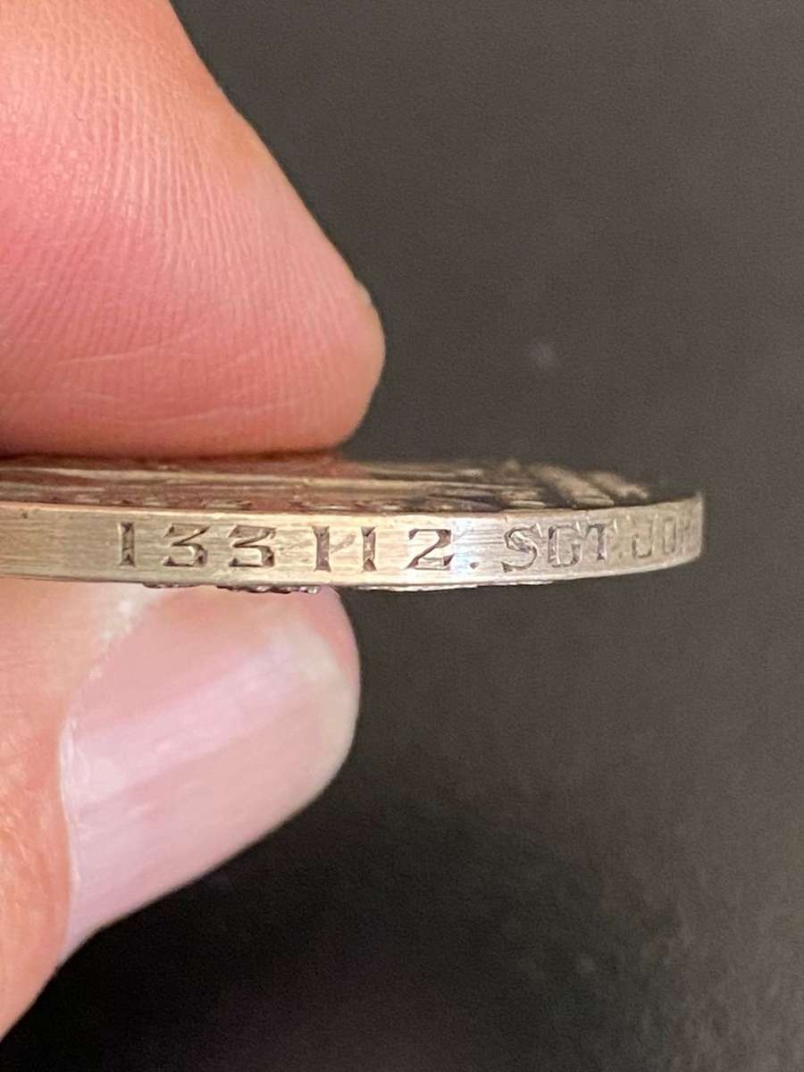 FULL SIZE BRITISH EMPIRE MEDAL-EXTREMELY RARE AND THIS ONE AWARDED TO A SOUTH AFRICAN 133H2 SGT. JOH