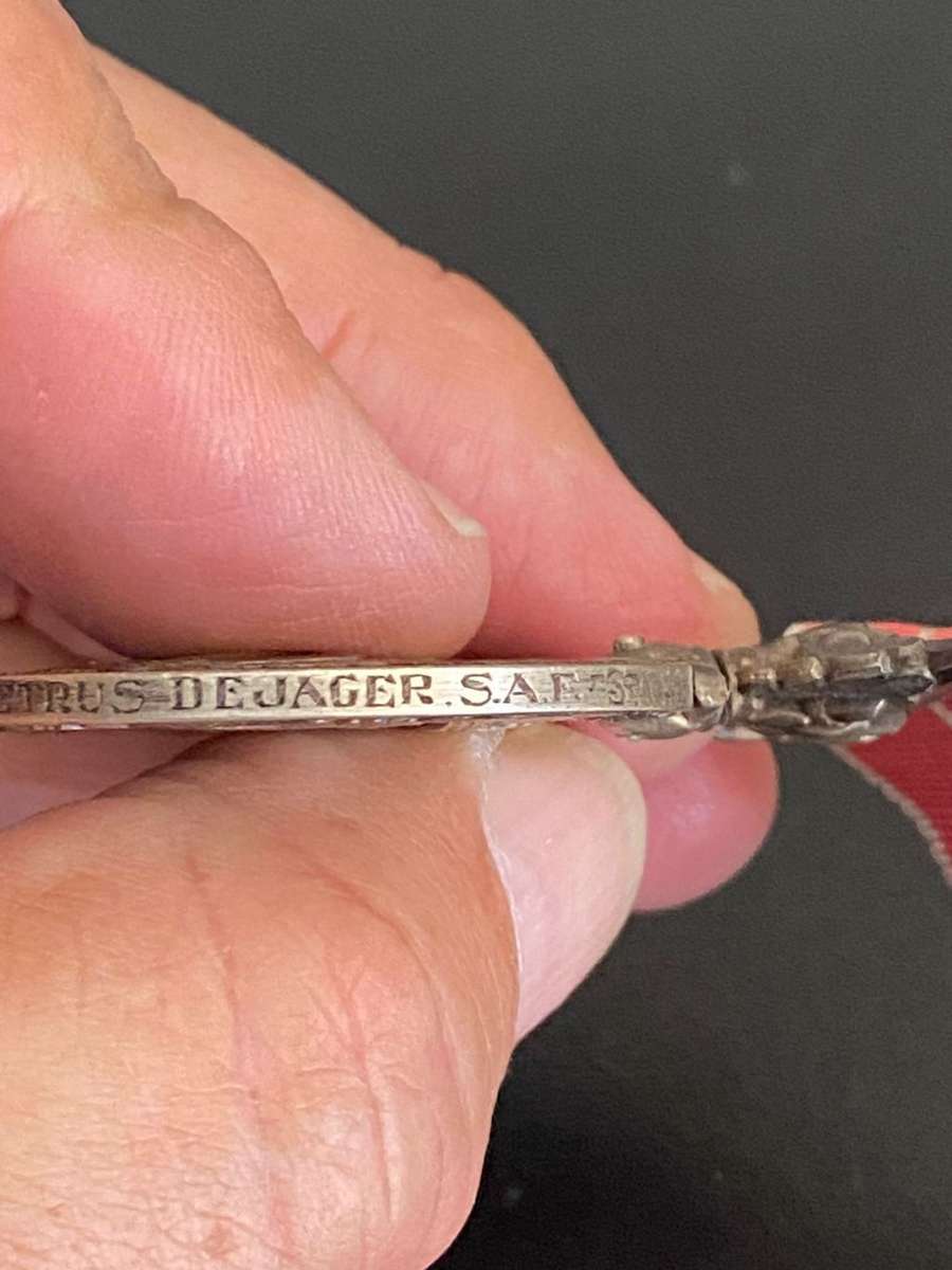 FULL SIZE BRITISH EMPIRE MEDAL-EXTREMELY RARE AND THIS ONE AWARDED TO A SOUTH AFRICAN 133H2 SGT. JOH