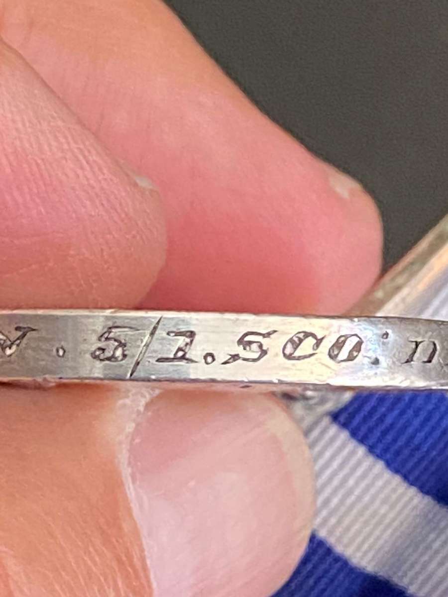 FULL SIZE SILVER EGYPT MEDAL-1882-89 WITH SUAKIN 1885 CLASP-AWARDED TO 40657 GUN.R TIERNAN S/1. SCO: