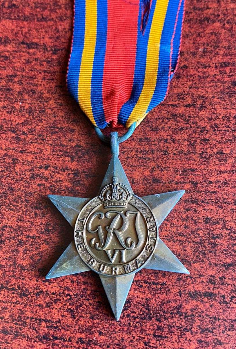 FULL SIZE WW2 BURMA STAR-UNNAMED