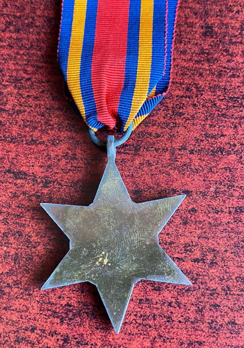 FULL SIZE WW2 BURMA STAR-UNNAMED