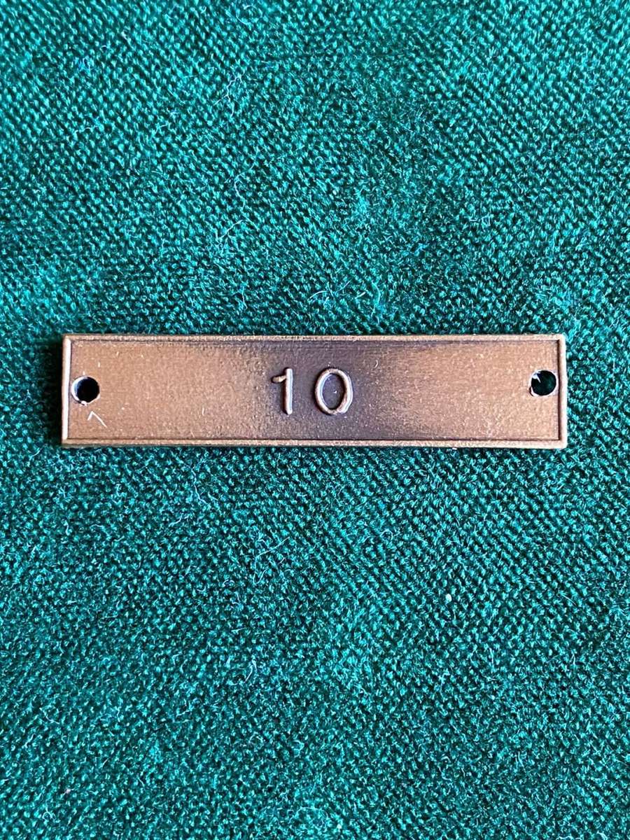 FULL SIZE CLASP FOR NAMIBIAN POLICE RESERVIST MEDAL 10 YEAR