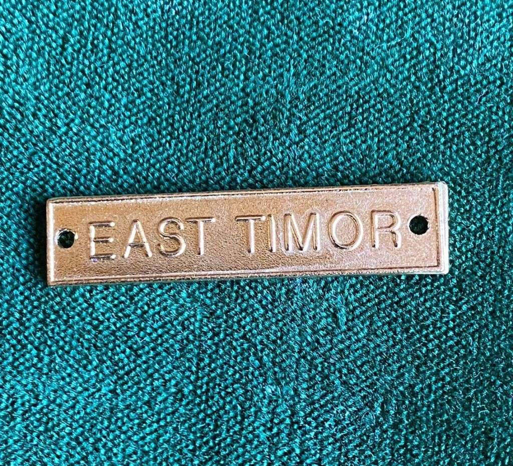 NAMIBIAN POLICE FULL SIZE CAMPAIGN MEDAL CLASP FOR EAST TIMOR