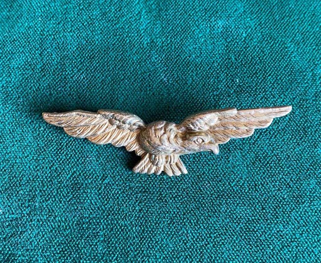 SAAF EAGLE WORN ABOVE CHEVRONS-WW2-ONE LUG