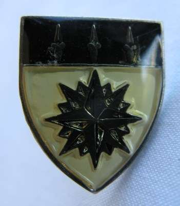 RECCE - 1 RECCE CRAVAT PIN - ORIGINAL IVORY COLOURED ITEM.  PIN INTACT.