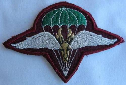 PARA - 1 PARA BN BERET BADGE - OFFICERS POST 1980'S.