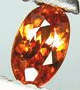 AAA+++ TOP COLOUR NATURAL RICH GOLDEN ORANGE SPESSARTITE GARNET - 0.35 CT - VVS